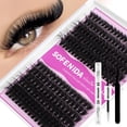 thumbnail image 1 of Kit de extensiones de pestañas SOFENIDA, volumen 3D, gruesas, 10-18 mm, 1 of 7