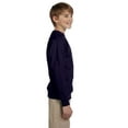 thumbnail image 3 of Hanes ComfortBlend EcoSmart Chandail à Col Rond pour Garçon, P, Marine, 3 of 3