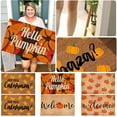 thumbnail image 4 of "Hello Pumpkin" Welcome Funny Doormat - Cute Home Door Mat for Entrance, Non- Floor Decor, Seasonal Greeting for Halloween and Fall - A, 4 of 4
