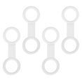 thumbnail image 2 of 4 Scuba Diving Snorkeling Clear Silicone Snorkel Keeper Holder Retainer Claro shamjiam Máscara de Snorkel Guardián, 2 of 8