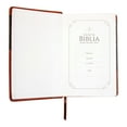 thumbnail image 6 of Biblia Reina Valera 1960 tamaño manual letra grande 12 puntos- Imitación Piel marrón/marrón con índice. Colección bitono, 6 of 15