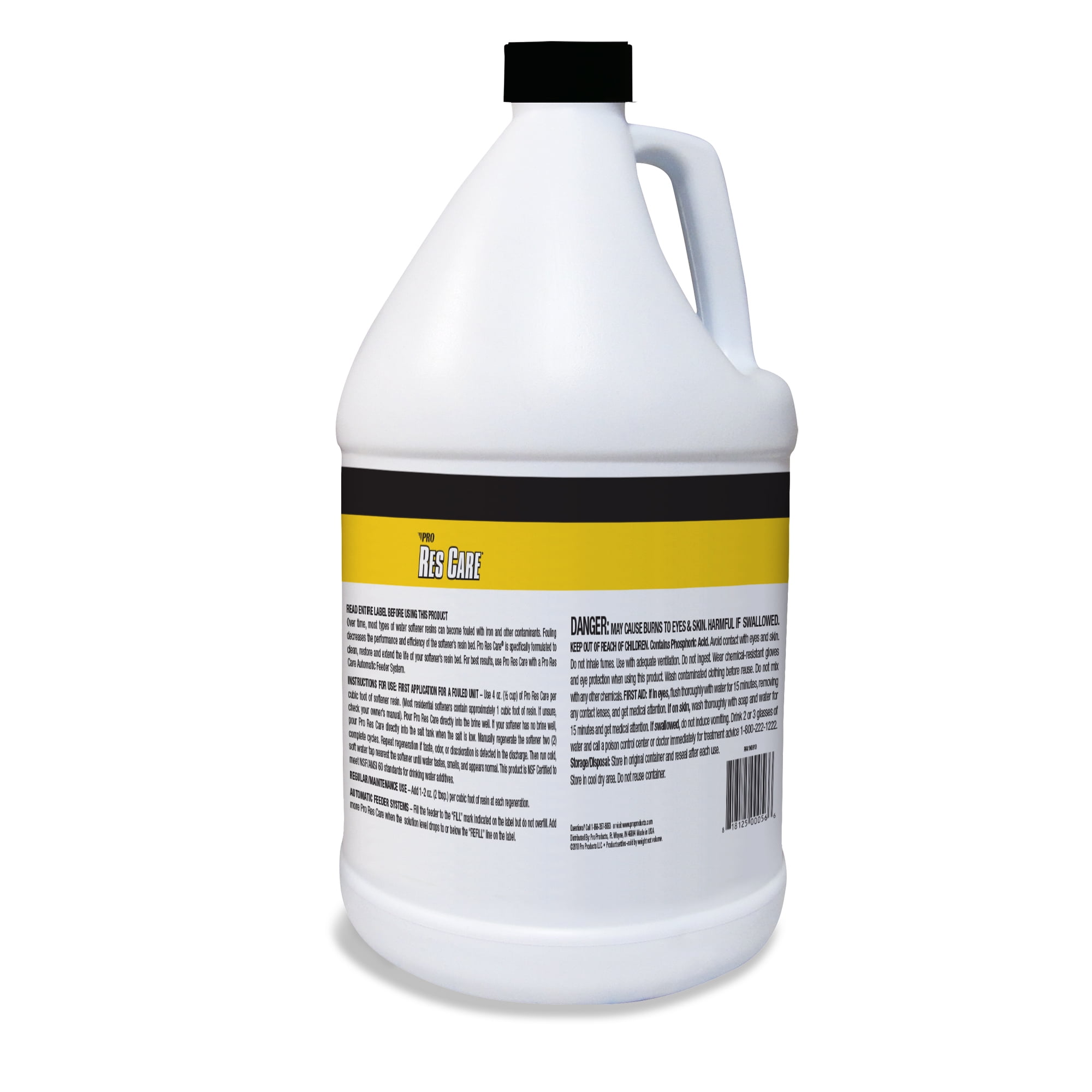 ResCare RK02B All-Purpose Water Softener Cleaner Liquid Refill, 1 Gallon, 2 Pack