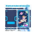 thumbnail image 6 of Case for Lenovo Tab M10 Plus 3rd Gen 10.6 Inch 2022 with TB-125FU TB-128FU TB-128XU with Kickstand, Heavy Duty Shockproof Protective Cover with Stylus Pen, 6 of 7