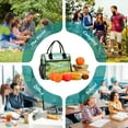 thumbnail image 6 of Forest People Cooler Bag Lunch Bag Soft Cooler Cooling Tote Insulated Lunch Box for Adult Men Women, 6 of 6