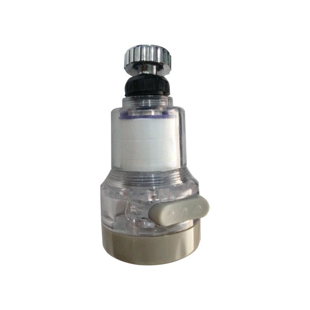 Grifo de fregadero de cocina con filtro para el hogar, grifo de agua universal a prueba de salpicaduras, rociador de boquilla de plástico, rociador Scienceny HA000276-05B