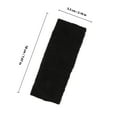 thumbnail image 2 of CIMAXIC 5Pcs Stylish Black Fitness Headbands Sweat Absorbing Portable Yoga Hair Bands, 2 of 8