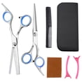 thumbnail image 1 of Tijeras profesionales para cortar el cabello, tijeras, juego de adelgazamiento de peluquero, corte de cabello familiar, herramienta de peluquero Ormromra  CPB-US-DYP1746-1, 1 of 5