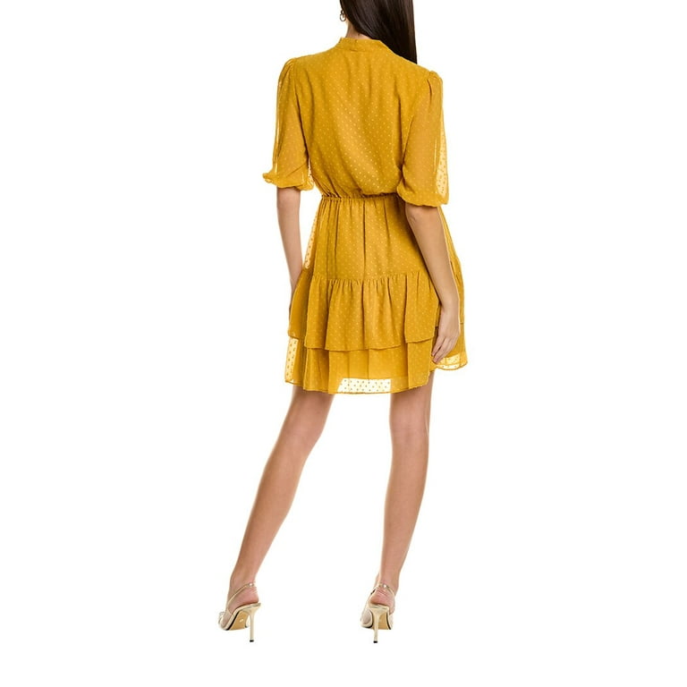 Nanette Nanette Lepore womens Swiss Dot Mini Dress 16 Walmart