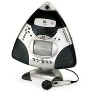 Singing Machine 5.5" B&W Music Video Karaoke System on Pedestal, STVG989