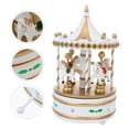 thumbnail image 3 of 1pc Merry-Gi-Round Music Box Dibujos animados Melody Box Adorno de escritorio Regalo de cumpleaños, 3 of 5