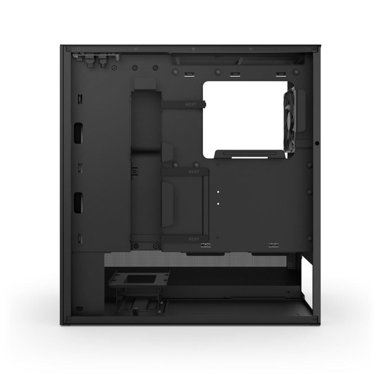 NZXT H Series H5 Flow 2024 RGB Edition ATX Mid Tower Chassis All Black Color