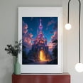 thumbnail image 2 of Diamond Art Kit for Adults, Majestic Castle Glow Diamond Painting for Adults Beginners, 5D DIY Diamond Art Painting Kits, Colorful Diamond Painting Craft for Home Decor 12x16, 2 of 7