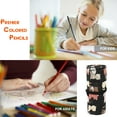 thumbnail image 3 of 72 Colored Pencils for Adult Coloring Book, Coloring Pencils Set, Artist Soft Core Oil based Color Pencil Sets, Included Sharpener, Handmade Canvas Pencil Wrap, Coloring Book, Erasers, 3 of 6