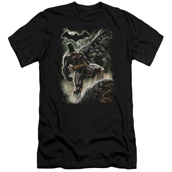 Batman Family-Hbo S/S Adult 30/1 T-Shirt Black