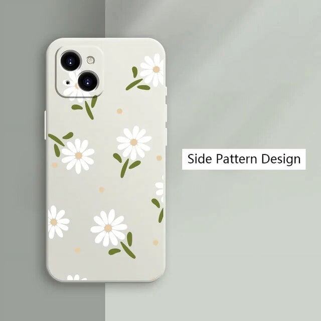 Case For Xiaomi 13 12 Lite 12T Poco F5 X5 X3 Pro Cases Cartoon Flower Matte Silicone Cover For Redmi Note 12 11 Pro Plus 10 Case ZR