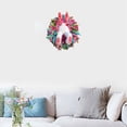 thumbnail image 5 of YujiCraft Easter Wall Stickers PVC Self-Adhesive Removable Wall Sticker Happy Easter Day 9.8x11.8 inch,, 5 of 6