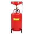 thumbnail image 2 of Oil Drain Tank 18 Gallons Portable Air Operated Drainer Container for Fluid Fuel Transfer Drainage with Wheels and Adjustable Funnel Height, 2 of 6