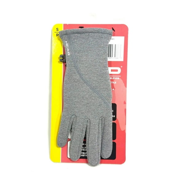 Head Women's Touchscreen Running Gloves, 1 Pair, Small (Gray)