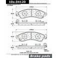 thumbnail image 3 of Centric Parts 106.04120 106 Series Posi Quiet Semi Metallic Brake Pad, 3 of 4