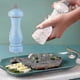 thumbnail image 5 of Set of 2 Wooden Salt and Pepper Mills, Adjustable Grind, Refillable, Blue and White, 5 of 5
