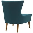 thumbnail image 4 of Modern Contemporary Urban Design Living Lounge Room Armchair, Navy Blue, Fabric Velvet, 4 of 4