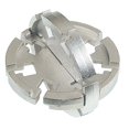 thumbnail image 1 of DISK Hanayama Casse-Tête en Métal Moulé (Niveau 2), 1 of 2