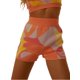 thumbnail image 1 of Txlixc Traje de dos piezas para mujeres, chaleco de punto impreso sin mangas con tirantes y pantalones cortos elásticos Txlixc moda, 1 of 7
