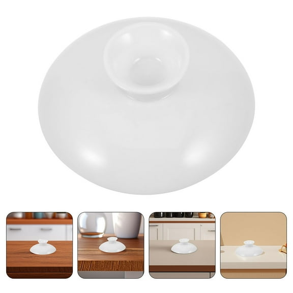 PBPBOX Ceramic Teapot Lid For Restaurant Owners 2Pcs 3.1X3.1X1.1In