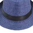 thumbnail image 3 of Sombrero para el sol, versátil, informal, elegante, sombrero de paja para viajes, regalo, viajes al aire libre, acampada Adulto, 3 of 8