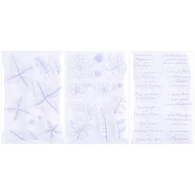 Transparent Seal,Transparent TPR Clear Stamps Embossing Crafts Transparent Stamps Industry-Leading Standards