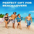 thumbnail image 4 of Microfiber Beach Towels Fast Drying Extra Large 71” x 32” Sand Free Super Lightweight, 4 of 9
