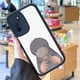 thumbnail image 2 of ¡Eleva el aspecto de tu teléfono con esta elegante funda plateada mate con gráficos para iPhone 15 Pro Max 14 13 12 Pro 11!, 2 of 4