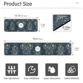 thumbnail image 3 of Yayeee Faucet Mat for Kitchen Sink 14.7" Diatomite Long Splash Guard Pad, Shadowy Forest Pattern, 3 of 7