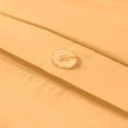 thumbnail image 3 of Nestl Bedding 7-Piece King Duvet Cover and Bed Sheet Set - Includes Duvet Cover, Flat Sheet, Fitted Sheets, 2 Pillowcases, 2 Pillow Shams - Complete Luxury Soft Microfiber Bedding Set, Apricot Orange, 3 of 6