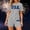 Grey, variant on Theme Park Outfits for Women Women Spring Outfits Shirt and Short Outfit Women 2 Piece Outfits Sets Casual Cotton Outfits Sets
