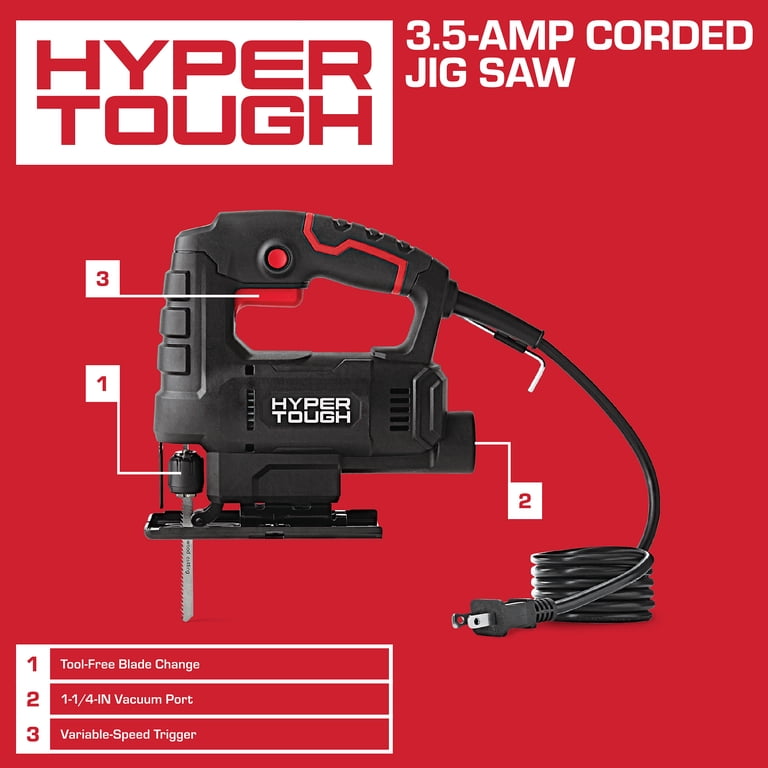 3.5-Amp Corded Jigsaw, Model 44002 photo 7