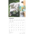 thumbnail image 3 of Cat Lovers 2025 12 X 24 Inch Monthly Square Wall Calendar Foil Stamped Cover Plastic-Free (Other), 3 of 9