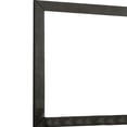 thumbnail image 2 of 39 Inch Mirror with Rectangular Wooden Frame, Dark Gray, 2 of 5