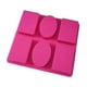 thumbnail image 5 of Molde de silicona para jabón, 6 moldes con relieve floral, ovalado y rectangular., 5 of 5