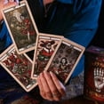 thumbnail image 3 of Ensemble de 78 Cartes de Tarot pour Débutants et Jeux de Fête Guide de Jeu X 1, 3 of 5