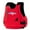 Red, variant on Plus Size Swimwear High Buoyancy Life Vest for Water Sports Fishing and Beach Activities Portable Swim Jacket for Adults and Kids