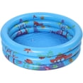 thumbnail image 1 of Kids Wading Pool, Inflatable Baby Swimming Pool with Soft Inflatable Floor for Outdoor Garden Backyard Summer Water Toys, 1 of 5