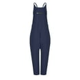 thumbnail image 3 of EINCcm Rompers for Women Casual 2024 Summer Jumpsuits Sleeveless Loose Spaghetti Strap Overalls Jumpers, 3 of 4