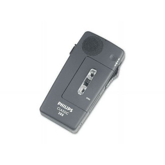 Philips - LFH0388/00B - Philips Speech PM388 Pocket Memo Recorder - Headphone - Portable