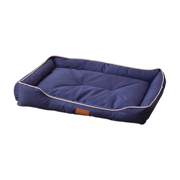 Deeceymbur Dog Bed Cushion Large Pet Mat Soft Cotton Stuffed Cat Lounger Washable Sofa Pad for Pets Up to 25lb