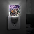 thumbnail image 4 of Mi Academia de Héroes 2 Luz nocturna LED con sensor de anochecer a amanecer para dormitorio, baño, pasillo, escaleras - Lámpara LED nocturna de enchufe, 0.5W - 1 pieza, 4 of 6