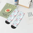 thumbnail image 7 of Rocae Tropical Flamingo for Premium Adult Socks,Comfortable, Breathable, and Durable Socks, Perfect for Everyday Wear, 7 of 7