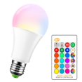 thumbnail image 1 of Matsuzay Bombilla LED de 10W E27, iluminación de ambiente que cambia de Color, lámpara LED, Flash estroboscópico, barra de modo de desvanecimiento, Iluminación novedosa No.2 Matsuzay HA025517-02, 1 of 1