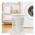 thumbnail image 4 of Cesto Calado para Ropa Plastic Montreal Trends 52 Litros Blanco, 4 of 4