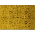 thumbnail image 1 of Ahgly Company Indoor Rectangle Oriental Yellow Industrial Area Rugs, 3' x 5', 1 of 4